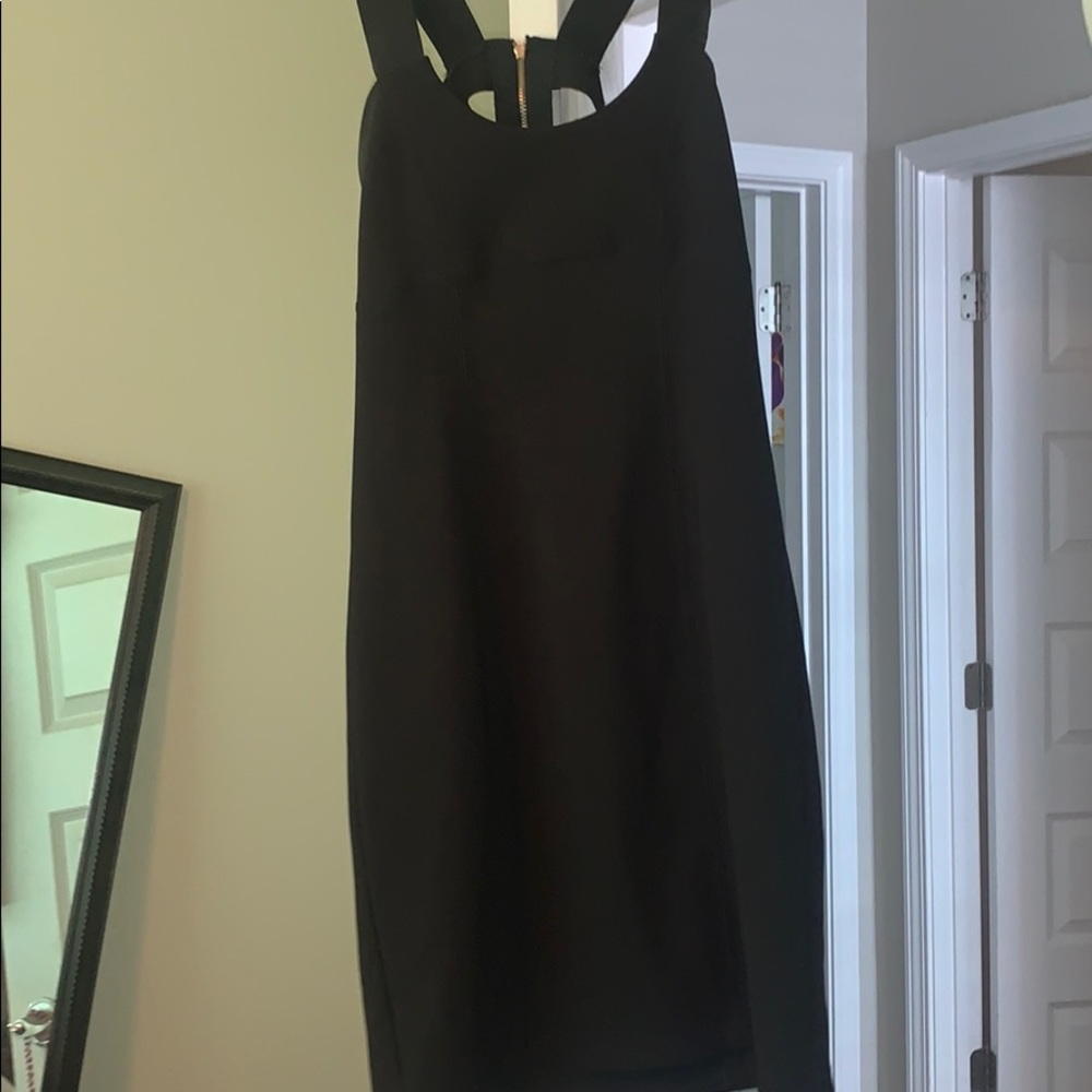 Black nylon aqua dress !!